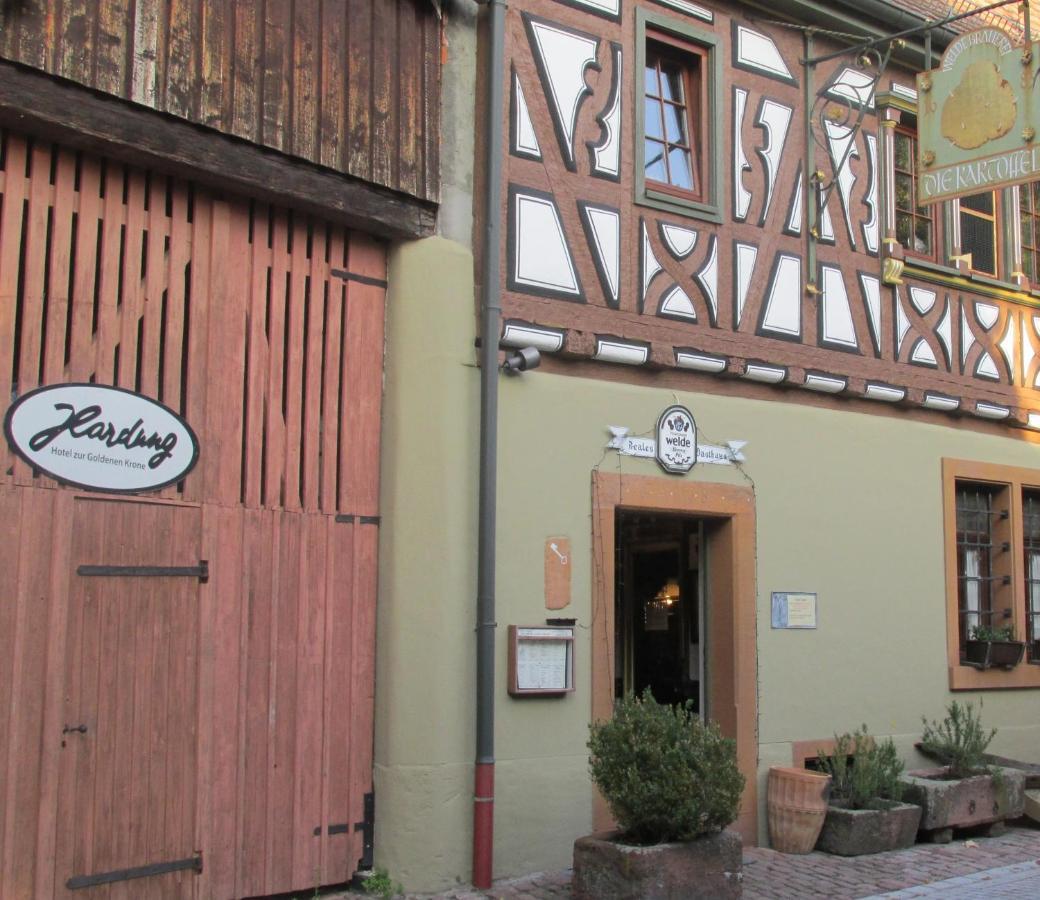 Zur Goldenen Krone Ladenburg Kültér fotó